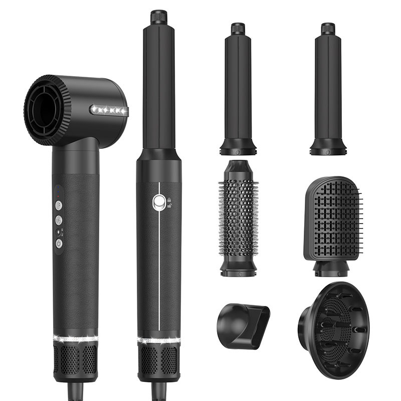 7 in 1 BLDCモーター プロフェッショナル ヘアドライヤー 強い風と 3 温度設定