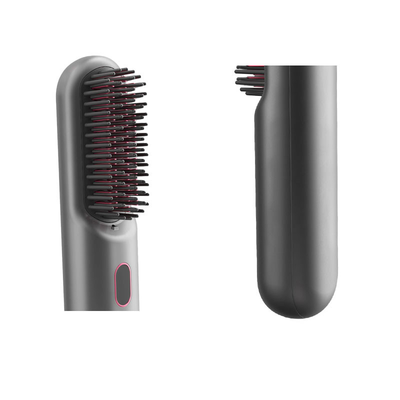 ワイヤレス ホットエア ヘアドライヤー ブラシ BLDC モーターとマイナスのイオンタイプC 調整可能
