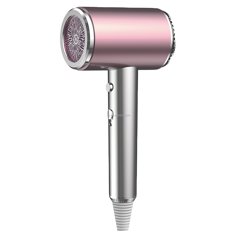 プロのピンク色小型ヘアドライヤー EU/US/ALCI/AU/UK/JPプラグオプション