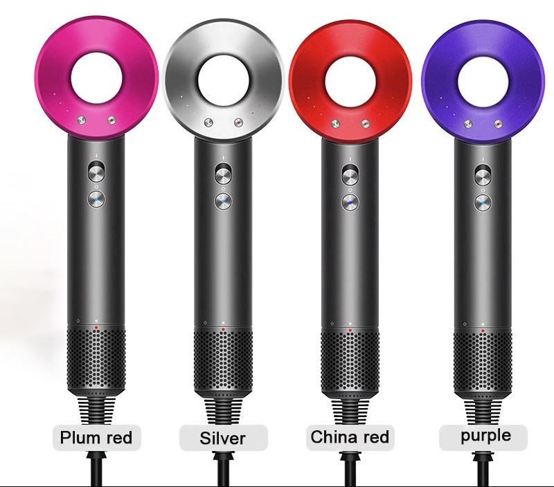 1600W 高速ヘアドライヤー 3 温度設定 家庭用または旅行用 ギフト 価値のあるモデル