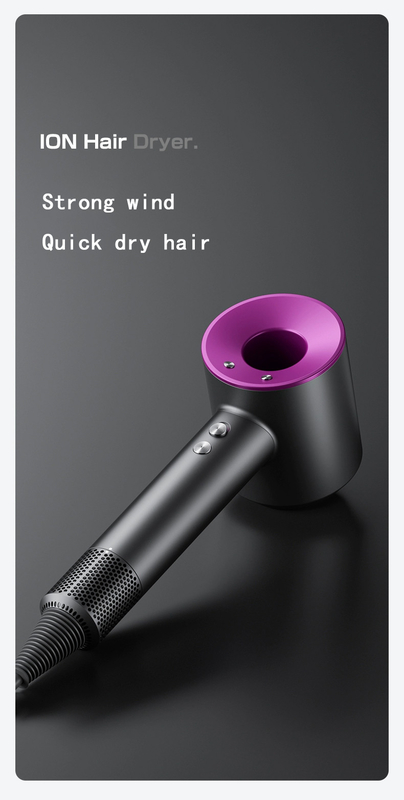 1600W 高速ヘアドライヤー 3 温度設定 家庭用または旅行用 ギフト 価値のあるモデル