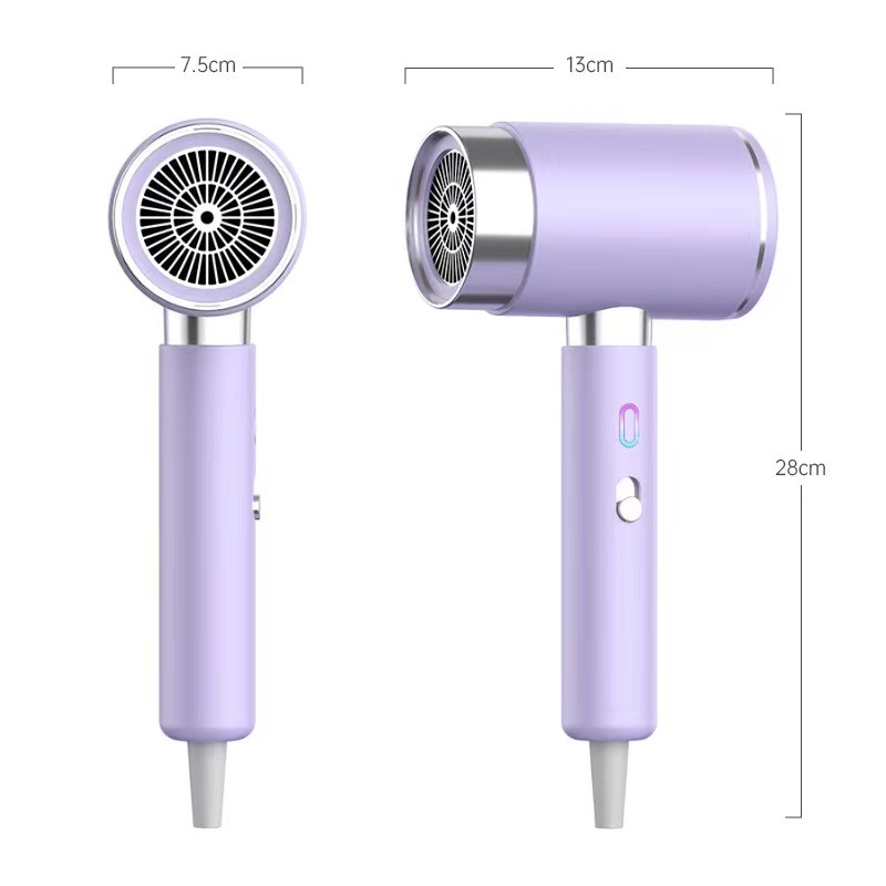 2000W 高速ブルーライト LED ディスプレイ スイッチ サイド 急速乾燥 ヘアドライヤー