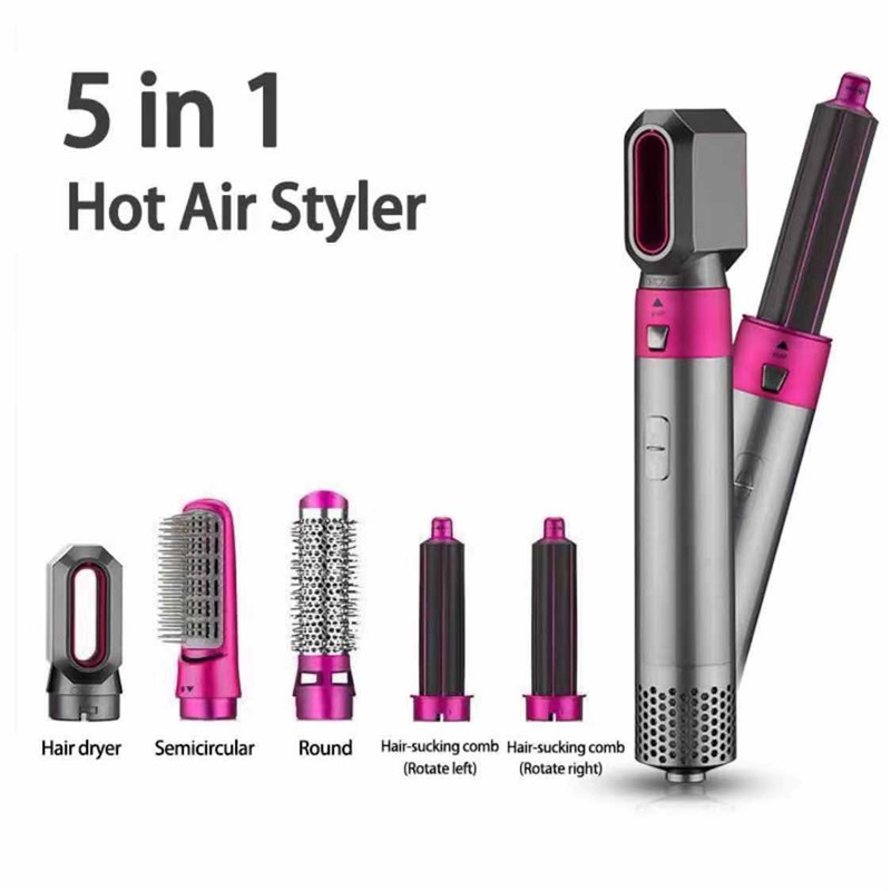 500W 新デザイン 卸売 低価格 マルチ機能 エアラップ レザー ボックス 自動 熱気ブラシ