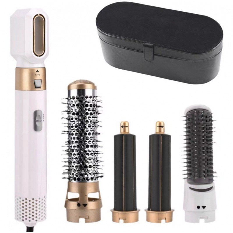 500W 新デザイン 卸売 低価格 マルチ機能 エアラップ レザー ボックス 自動 熱気ブラシ