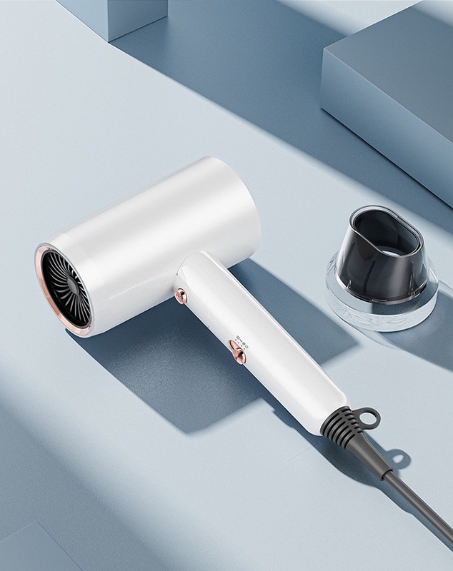 2400W モーターブルーライト ネガティブなイオン ヘアドライヤー 2 温度設定とアクセサリー