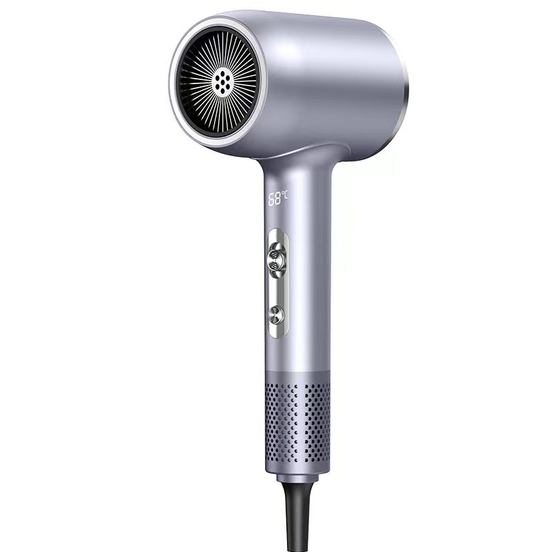 プロ 2400W 高速 ブラシなし 電動 ヘアドライヤー ネガティブなイオン LED デジタルディスプレイ 低騒音