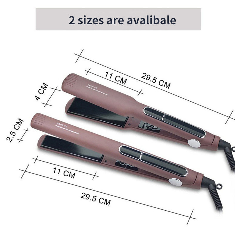 45W/60W MCH 急速加熱技術 2 in 1 ヘアストレインダー LCDディスプレイ フラットアイロン