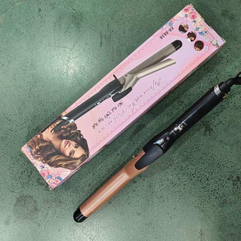 高速モーターとネガティブイオン技術で,アンチフリズ電気ヘアクルラー
