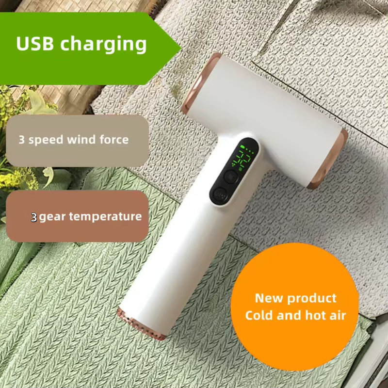 再充電可能な携帯型ヘアドライヤー 2-2,5 時間充電時間と11.1V 10A電圧