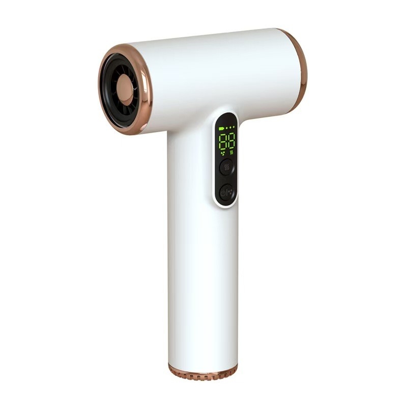 移動サイズ 200W 電池駆動 低騒音性能のワイヤレスヘアドライヤー