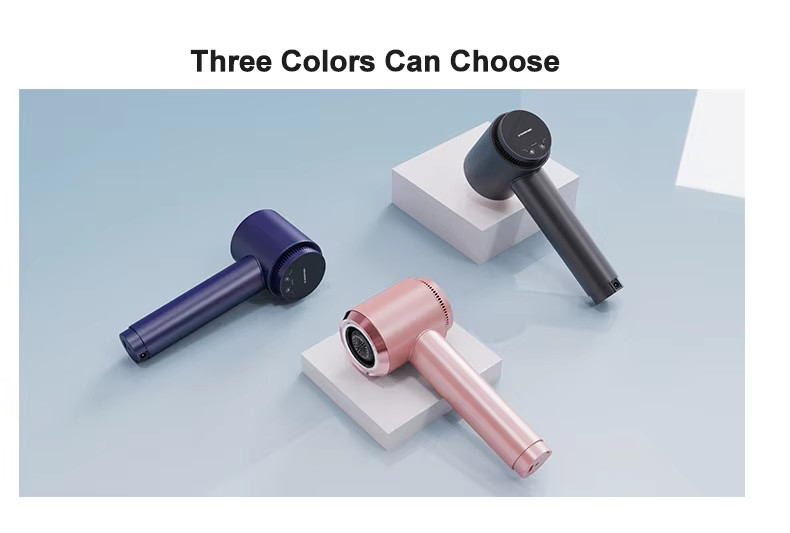 再充電可能なワイヤレスヘアドライヤーは長時間バッテリー使用,低温,負イオンヘアドライヤをサポートします