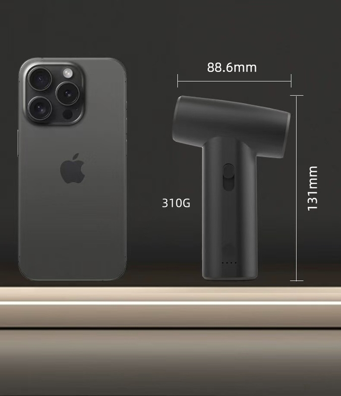 軽量で耐久性のあるワイヤレスヘアドライヤー 長いバッテリー寿命とディフューザー付属