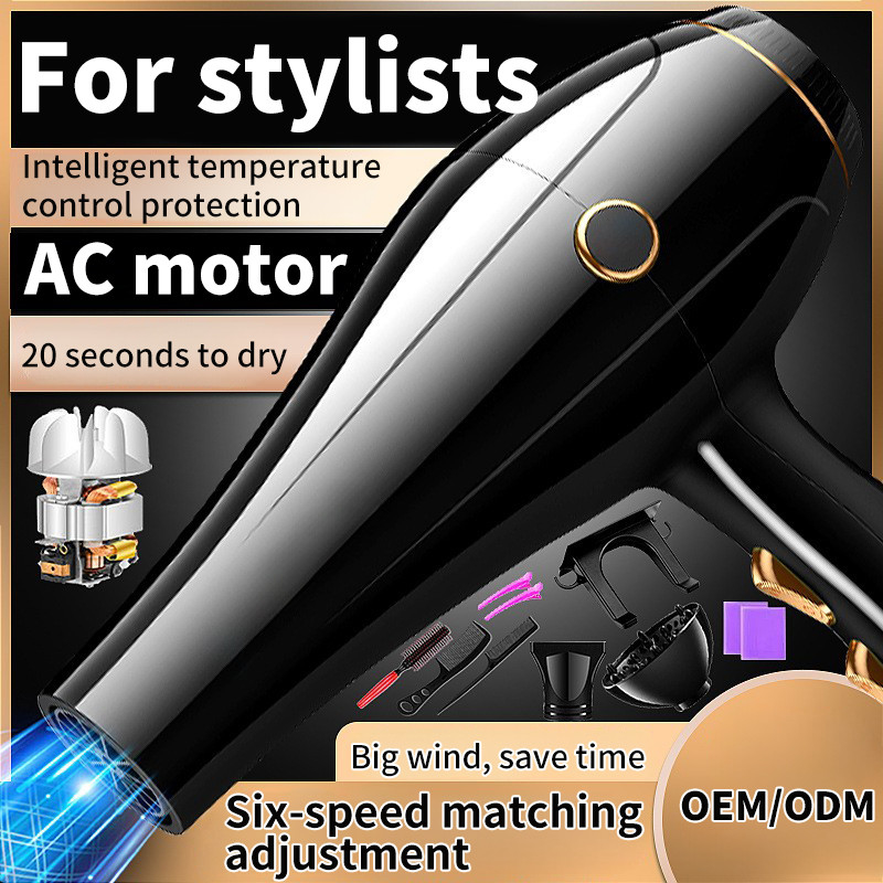2400W 高速 130000 Rpm 家庭用 ホテル用 外出用 ヘアドライヤー