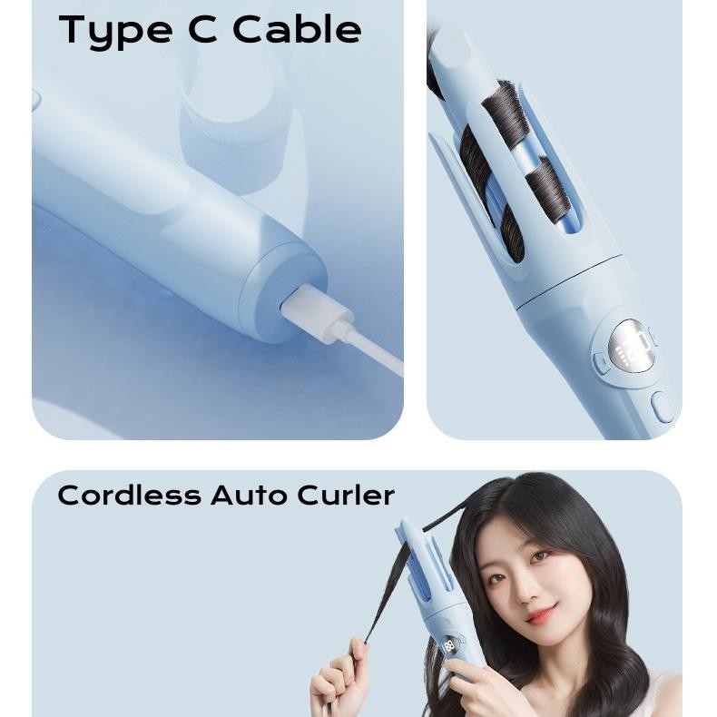 ワイヤレス 47W 自動 ヘアクルラー アイオン技術 Type-C 室外充電