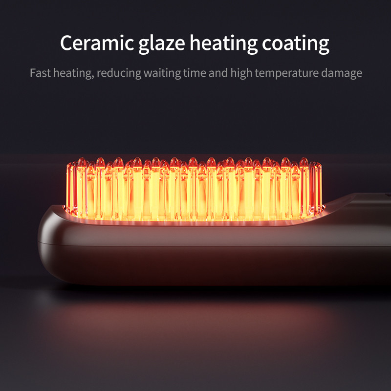 パーソナルケア ヘアドライヤー 電動 ブラシ 熱気 カム 熱 USB 無線 充電式 ヘアストレイン ブラシ