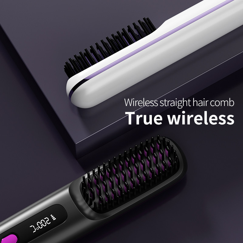 電気ホットエアブラシ ネガティブなイオン技術と回転コードのセラミックヘアストレインヤー シャンプー