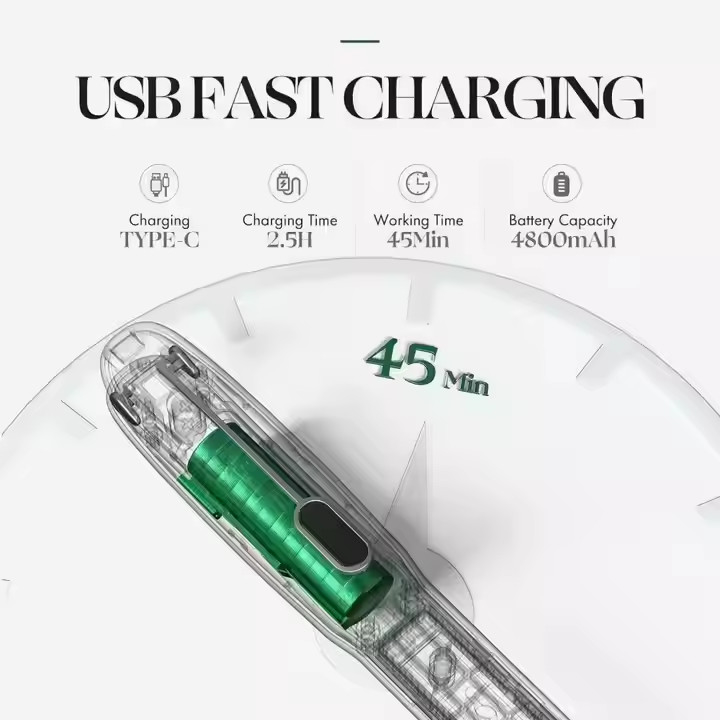再充電可能 2 in 1 ワイヤレスヘアストレイター ワイヤレスストレイティング カールリング 4800mAh バッテリーとマルチ温度