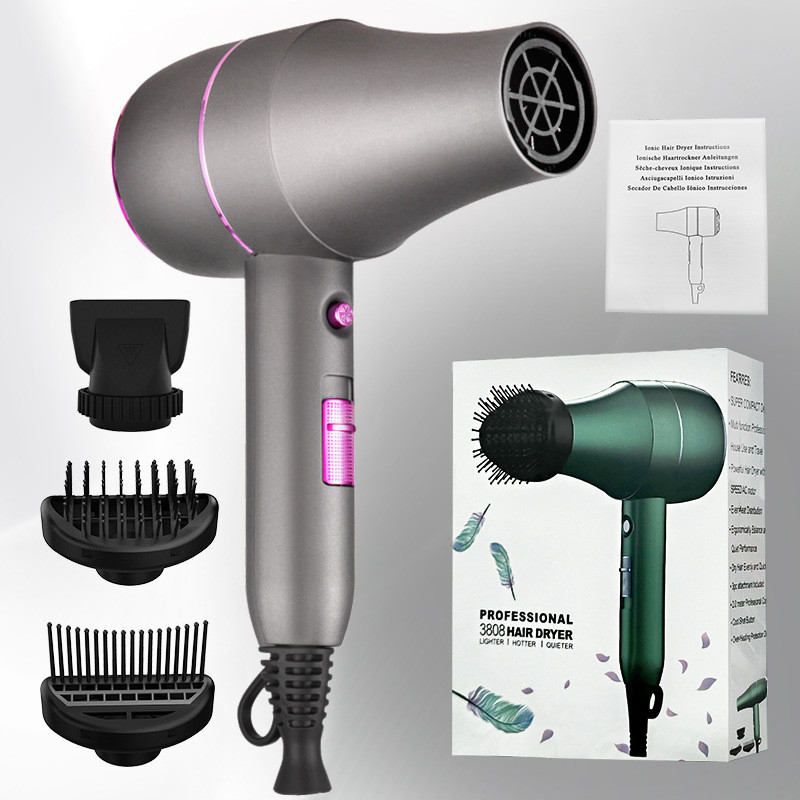1800W ACモーターヘアドライヤー プロフェッショナルサロンパフォーマンス用 2m パワーコード フリーズなしで高速乾燥