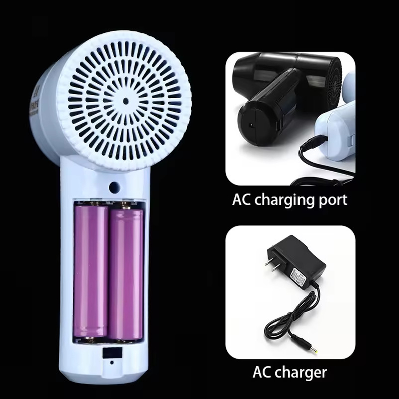恒温型ヘアドライヤー 長電池寿命 無線充電可能なUSB充電