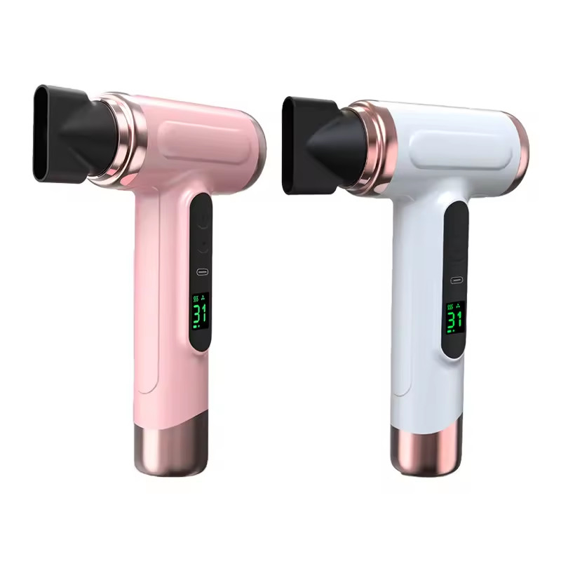 ワイヤレス アウトドア 充電可能 TYPE-C 充電速度速い ヘアドライヤー 厚い髪のための激しい扇風機