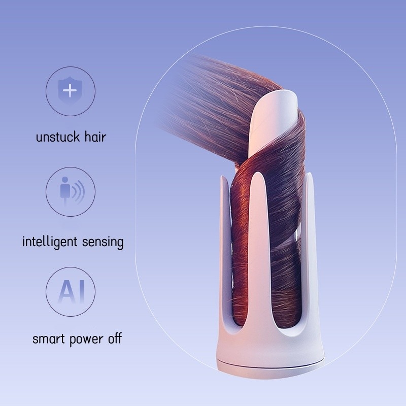 短髪用32mm自動カールアイアン 160°C 180°C 200°C 温度設定 焼却防止設計 自動電源オフ保護