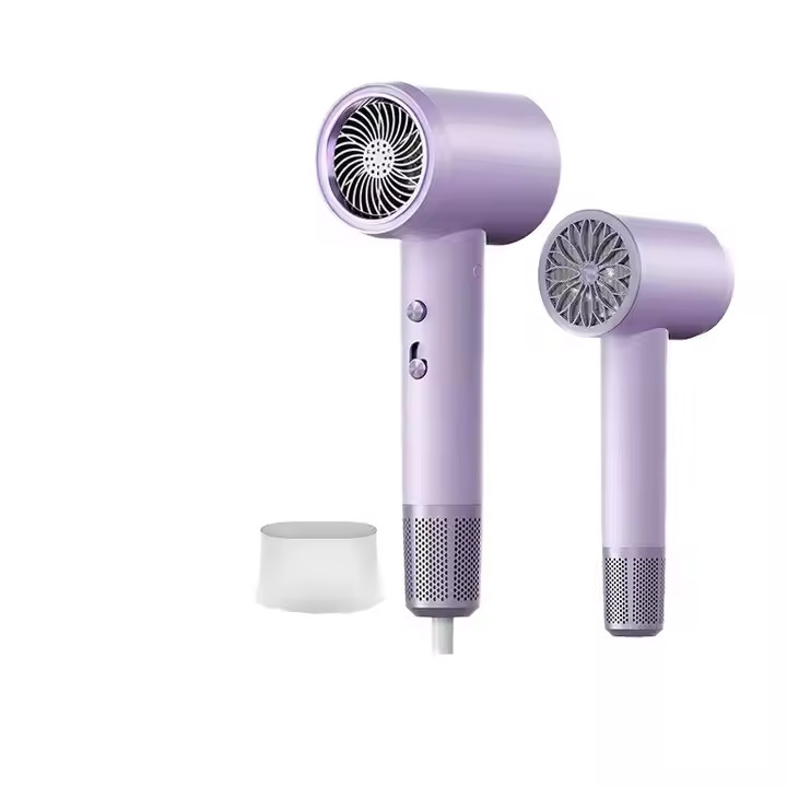 2000W 紫色 高速 青色 負イオン リバー ヘアドライヤー 家庭用温度調節可能