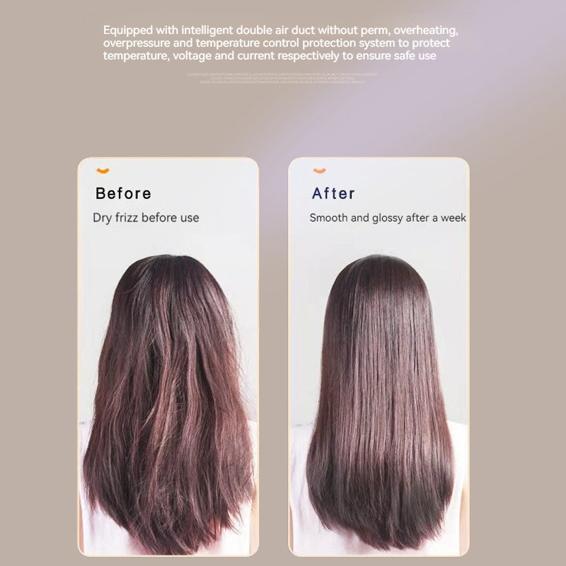 2000W 紫色 高速 青色 負イオン リバー ヘアドライヤー 家庭用温度調節可能
